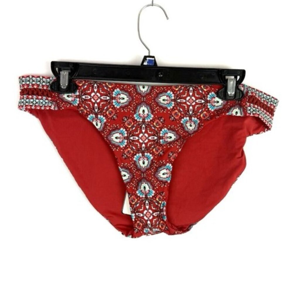Laundry Women’s Red Hipster Bikini Bottom Size L